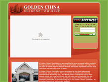 Tablet Screenshot of goldenchinasouthlake.com